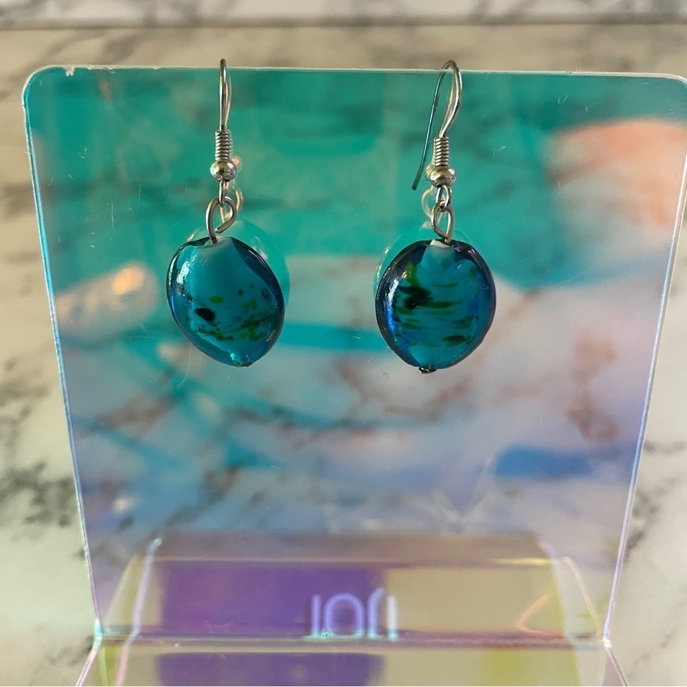 Turquoise dangling earrings